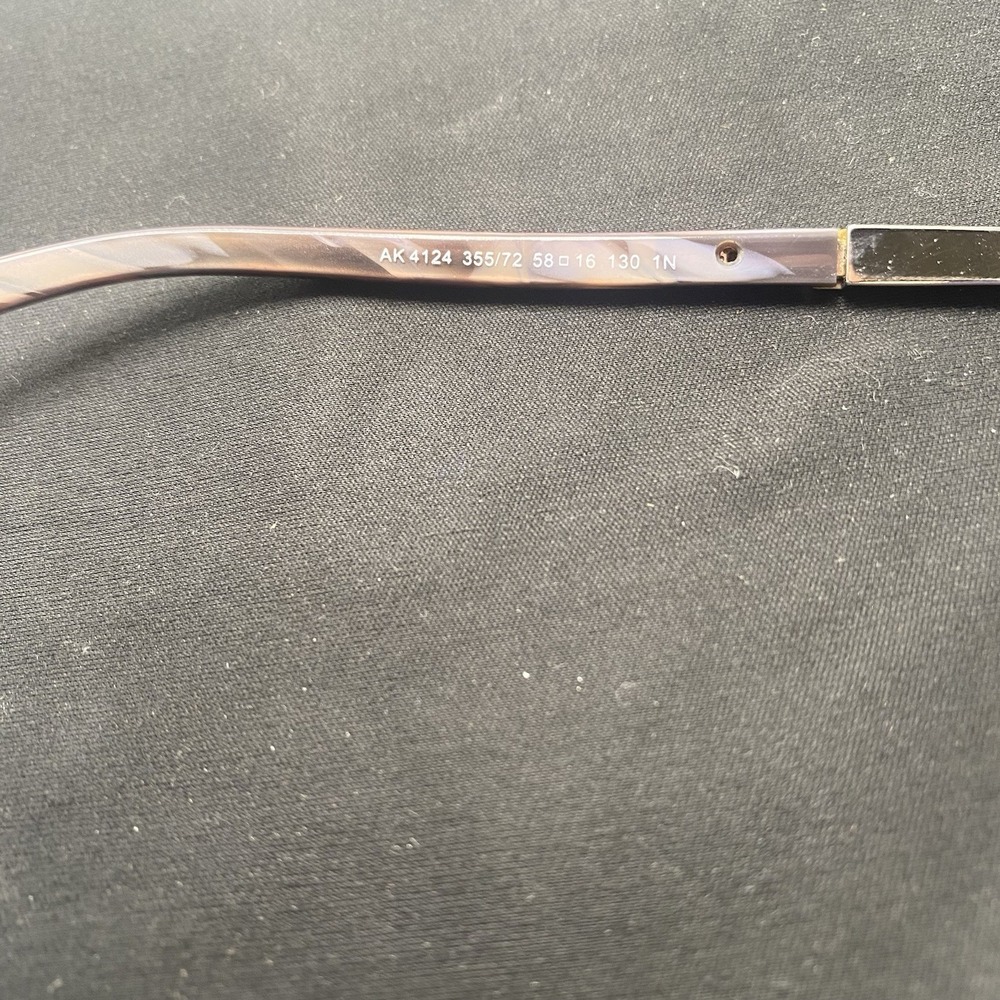 Anne Klein Sunglasses Women FRAME ONLY AK4124 58-16-130 Silver Brown 691 - Picture 16 of 16